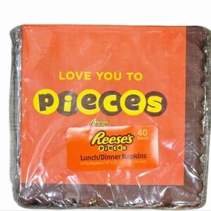 Hershey's Reese's Pieces 'Love You to Pieces' Party Napkins